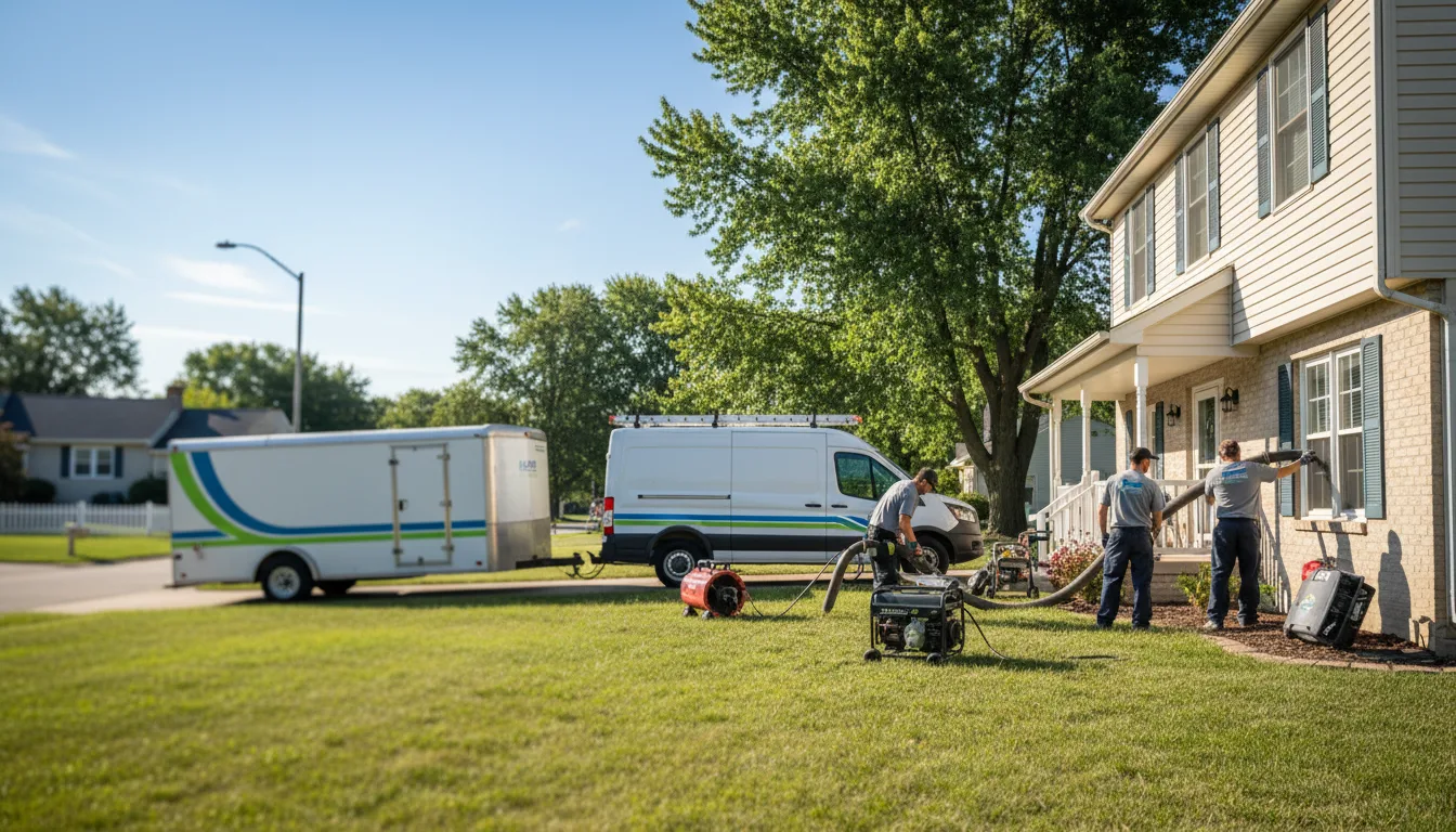 Flooded Basement Restoration And Cleanup With Repair in Frontenac, KS near me
